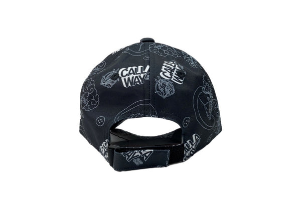 キャロウェイ Callaway × DRAGON BALL ドラゴンボール GOLF CAP ゴルフ キャップ アニメ 帽子 ハット 黒 C25291151 帽子 メンズ帽子 キャップ ロゴ ブラック Fサイズ 104H-59