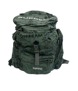 シュプリーム SUPREME Field Backpack Olive Gonz フィールド バックパック オリーブ・ゴンズ バッグ メンズバッグ バックパック・リュック カーキ 101bag-181