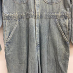 【曜日割引対象外】 ハーレーダビットソン HARLEY-DAVIDSON デニム ワッペン つなぎ・オーバーオール ブルー Sサイズ 201MB-1194 VB