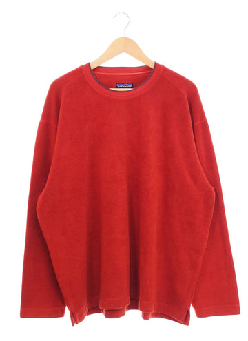 パタゴニア PATAGONIA 04年製 リズムプラッシュ シンチラス ウェットフリースプルオーバー 20845F4 スウェット レッド Lサイズ 103MT-2209