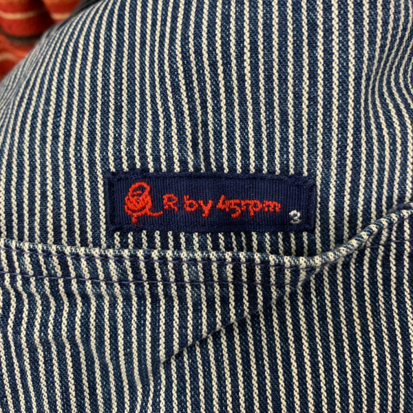 フォーティファイブアールピーエム 45RPM ジャケット ブルー 201MT-4342