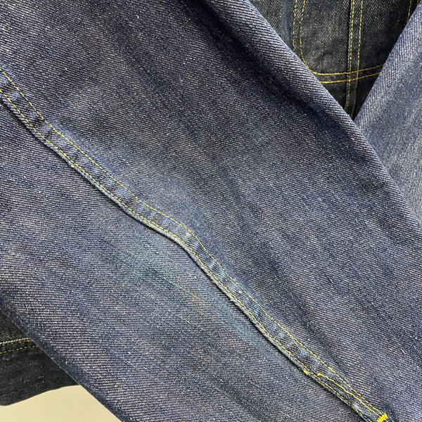 【曜日割引対象外】 ヴィンテージ vintage LEE 60's 101-J 濃紺 デニムジャケット ジャケット ブルー 48サイズ 201MT-4892 VB