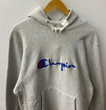 【曜日割引対象外】　チャンピオン Champion 90S 90年代前期 リバースウィーブ  REVERSE WEAVE USA製 パーカ ロゴ グレー Lサイズ 201MT-2173