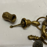 【曜日割引対象外】 【中古】ピーナッツカンパニー PEANUTS&CO. Peanuts Carabiner キーリング シルクハット 真鍮 カラビナ キーチェーン セット メンズジュエリー・アクセサリー その他 ゴールド 201goods-696 VB