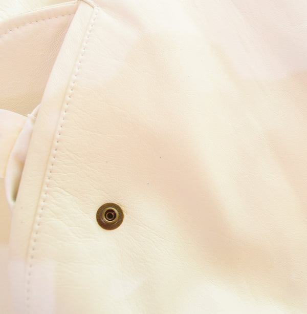 オタギラ  OTAGIRA MA-1タイプ ラムスキン ジャケット ジャケット ベージュ Mサイズ 103MT-3189