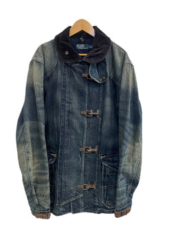 ラルフローレン RalphLauren Cortland デニム ファイヤーマン ジャケット ジャケット ネイビー Lサイズ 101MT-5062