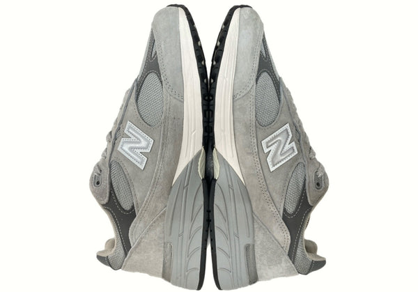 ニューバランス new balance 22年製 MR993 ABZORB アブゾーブ ローカット シューズ スエード USA製 灰色 MR993GL メンズ靴 スニーカー グレー 27.5cm 104-shoes572