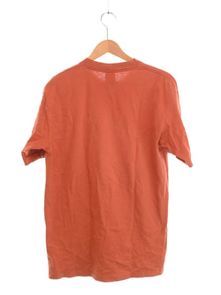 ステューシー STUSSY 90s Made in USA 紺タグ バイクT シングルステッチ 90's USA製 Tシャツ オレンジ Lサイズ 103MT-3183