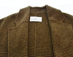 トゥデイフル TODAYFUL  Over Check Coat ロングコート 茶 12020014 コート ブラウン 38 103LT-59