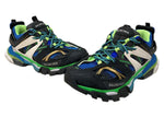 バレンシアガ BALENCIAGA Track Sneaker トラック スニーカー スポーツ メッシュ ローカット シューズ 青 542023 メンズ靴 スニーカー ブルー 27cm 104S-1078