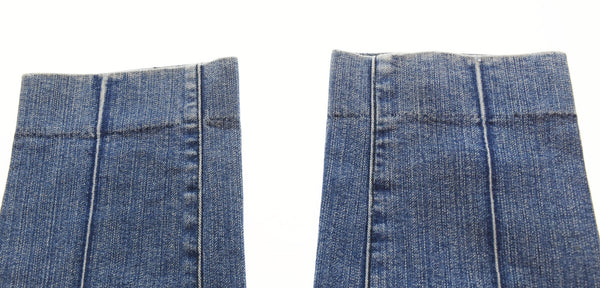 ナンバーナイン NUMBER NINE 01SS IME タイム期 センターシーム入り デニムパンツ 青 デニム ブルー 1 103MB-434