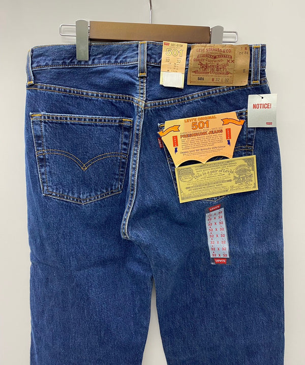 【曜日割引対象外】 リーバイス Levi's デッドストック 00's USA製 501 ボタン裏553 501-01SW デニム W32サイズ 201MB-720 VB