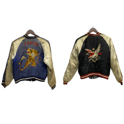 【曜日割引対象外】 ヴィンテージ vintage 50's スカジャン Souvenir Jacket YKK ジャケット ブラック 201MT-3592 VB