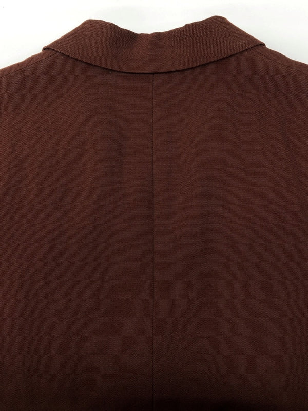 イッセイミヤケ ISSEY MIYAKE TAILORED JACKET テーラード ジャケット キルティング スーツ アウター 茶 ME43-FD024 ジャケット 無地 ブラウン Sサイズ 104MT-2094