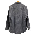 ペンドルトン PENDLETON 70's 70年代 ウエスタンシャツ チェック ウールシャツ ハウンドトゥース 千鳥柄 VINTAGE ヴィンテージ 長袖シャツ ブルー Lサイズ 101MT-4975