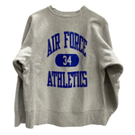 【曜日割引対象外】 チャンピオン Champion 80's リバースウィーブ AIR FORCE USA製 トリコタグ スウェット グレー Lサイズ 201MT-4780 VB