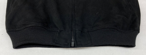 ニードルス Needles OLD オールド BB Jacket Synthetic Suede ベースボールジャケット ブルゾン ボンバージャケット シンセティック スエード ダブルジップ BLACK 黒 ジャケット ブラック XSサイズ 104LT-181