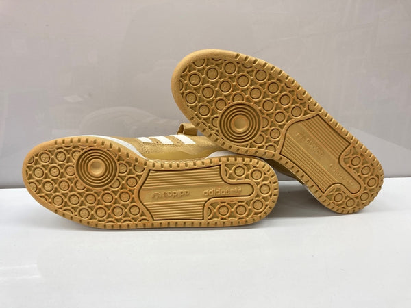 アディダス adidas 02年製 FORUM LO METAL 2 フォーラム ロー デッドストック バスケ シューズ 白 金 675066 メンズ靴 スニーカー ゴールド 27cm 104S-991