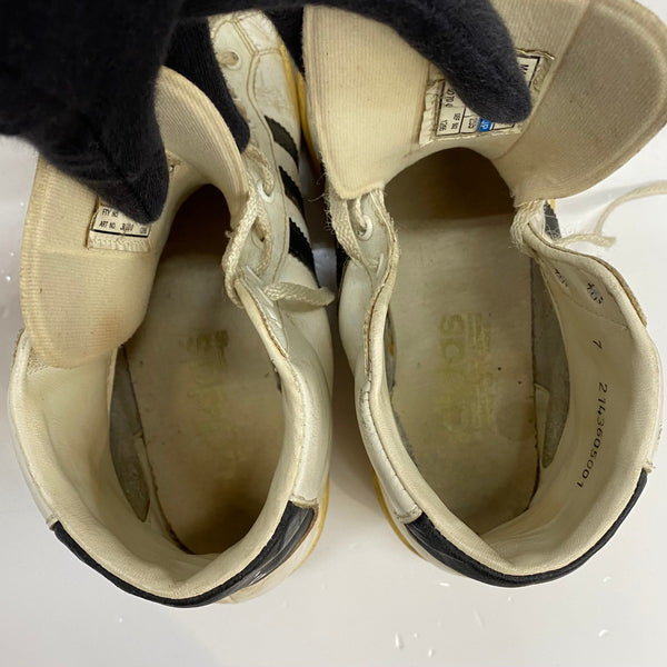 【曜日割引対象外】 アディダス adidas 90's ドイツ製 allround made in Germany 30700 メンズ靴 スニーカー ホワイト 25.5cmサイズ 201-shoes1584 VB