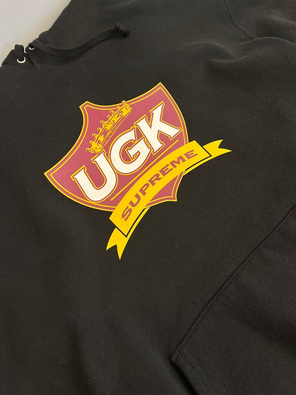 シュプリーム SUPREME 24SS UGK Hooded Sweatshirt フーデッド スウェットシャツ ロゴ 黒 XL パーカ ブラック LLサイズ 101MT-4451