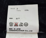 アンダーカバー UNDERCOVER undercoverism MADSAKI  2 Tシャツ ブラック 103MT-2658