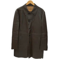 コムサ・デ・モード COMME ÇA DU MODE MEN 合皮 コート コート ブラウン 2サイズ 201MT-4723