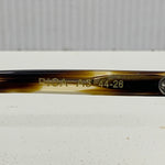 【中古】レスカ ルネティエ Lesca LUNETIER PICA サングラス べっ甲柄 44-26  眼鏡・サングラス 眼鏡 ブラウン 201goods-618