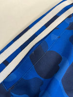 ア ベイシング エイプ A BATHING APE アディダス adidas BAPE TRACK PANTS ベイプ トラックパンツ カモフラ 迷彩 サルカモ 青 DP0190 ボトムスその他 ブルー Sサイズ 101MB-718