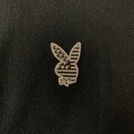 アベイシングエイプ A BATHING APE プレイボーイ play boy ポロシャツ コラボ 半袖シャツ ブラック Lサイズ 201MT-4313