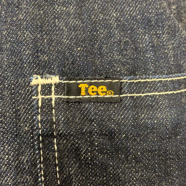 テンダーロイン TENDERLOIN デニム カバーオール ジャケット ネイビー Lサイズ 201MT-4875