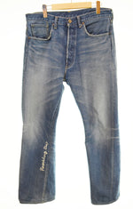 ティーエムティー TMT リーバイス501XX プリント デニムパンツ デニム ブルー 34 103MB-536