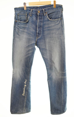 ティーエムティー TMT リーバイス501XX プリント デニムパンツ デニム ブルー 34 103MB-536