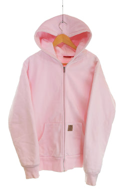 シュプリーム SUPREME 00s 初期 COLD WORLD Double Face Full Zip Hoody コールドワールド ダブルフェイス フルジップフーディー 00's パーカ ピンク Lサイズ 103MT-3388