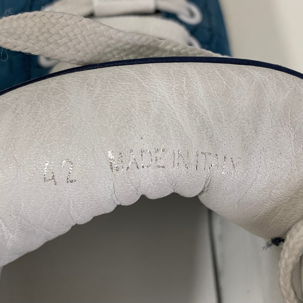 ジミーチュウ JIMMY CHOO メンズ靴 スニーカー ブルー 42サイズ 201-shoes1402