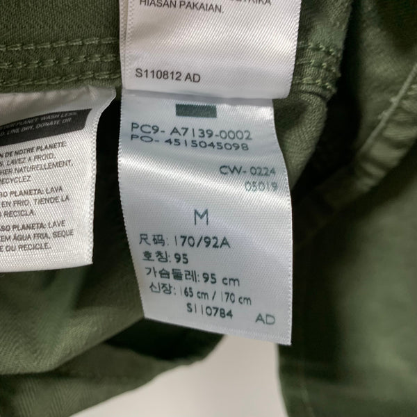 リーバイス Levi's ヘリンボーン ステッチ ワークカーディガン A71390002 ジャケット グリーン Mサイズ 201MT-4677