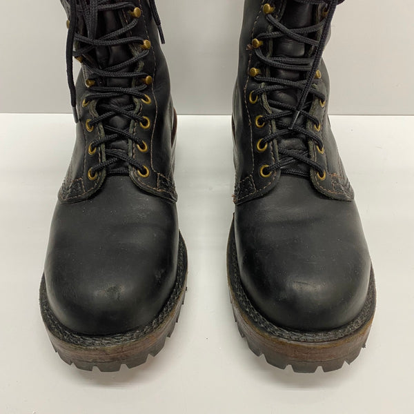 【曜日割引対象外】 ウエスコ Wesco Jobmaster 11年製 メンズ靴 ブーツ ワーク ブラック 25.5cmサイズ 201-shoes1213 VB