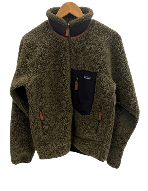 パタゴニア PATAGONIA Classic Retro-X JACKET クラシックレトロX ボアフリースジャケット STY23056FA19 XS ジャケット カーキ SSサイズ 101MT-4250
