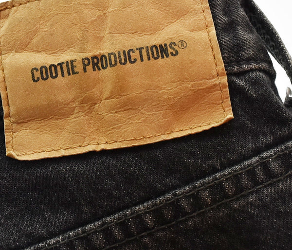 クーティー COOTIE 5 Pocket Baggy Denim Pants バギーデニムパンツ デニム ブラック Mサイズ 103MB-607