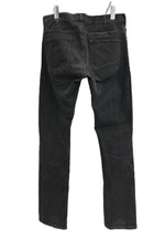 アンダーカバー UNDERCOVER ウエスト切替ストレッチスリムパンツ 黒 ブラックデニム ジーンズ UCT4503 デニム ブラック サイズ4 101MB-572