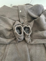 シーシー SEE SEE 23AW LIGHT FLEECE JACKET ライト フリース ジャケット アノラック パーカー ジャケット ブラック Lサイズ 101MT-4888