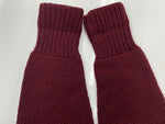 ヴィンテージ vintage 40s 40年代 Rugby KNITTING MILLS Wool Sweater ニット ロングリブ えんじ バーガンディ セーター 無地 ワインレッド 104MT-1872