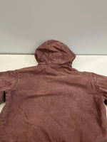 カーハート Carhartt 00's アクティブジャケット アクティブパーカー ワークジャケット ジップアップ ダック地 ダスティープラム VINTAGE ヴィンテージ WJ130 DPM WOMENS L ジャケット パープル 101MT-5327