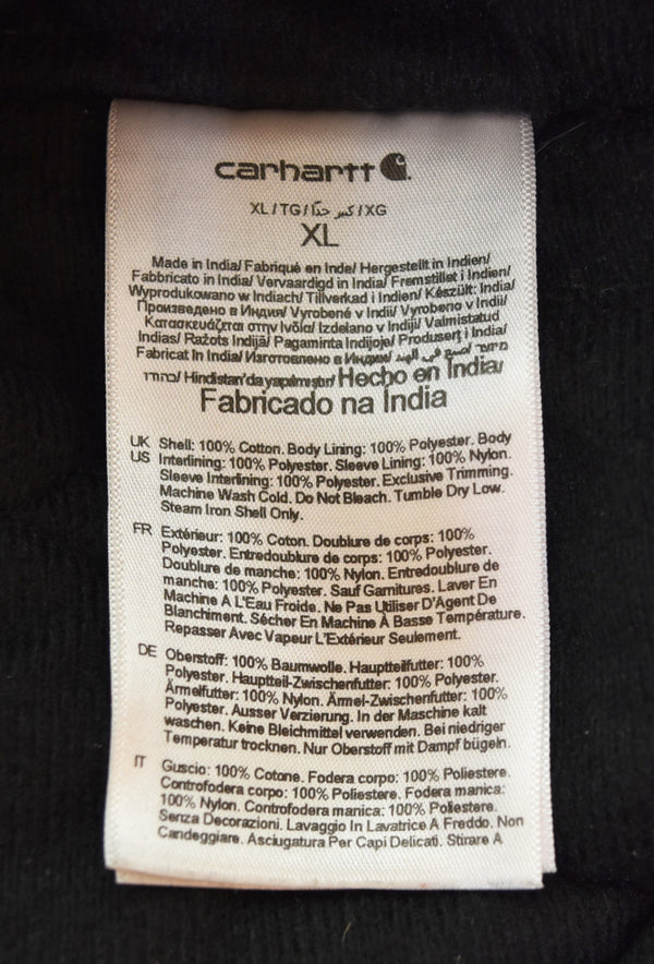 カーハート Carhartt Active Jacket アクティブジャケット ワークジャケット ダック地 キルティング 0J0140-M ジャケット ネイビー LLサイズ 103MT-3034