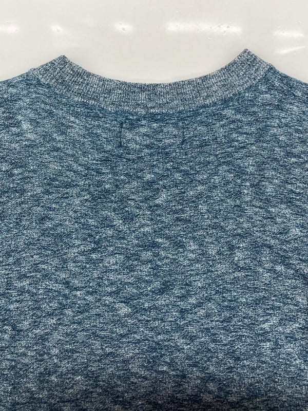 ストーンアイランド STONE ISLAND CNECNECK KNIT クルーネック ニット パッチ プルオーバー 薄手 セーター 青 6915544B2 セーター ロゴ ブルー Sサイズ 104MT-1874