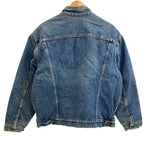 リーバイス Levi's 80’s～90's 80~90年代 ボタン裏527刻印  デニムジャケット Gジャン ブランケット付き MADE IN USA アメリカ製 VINTAGE ヴィンテージ 70506-0316 46 ジャケット ブルー Lサイズ 101MT-4762