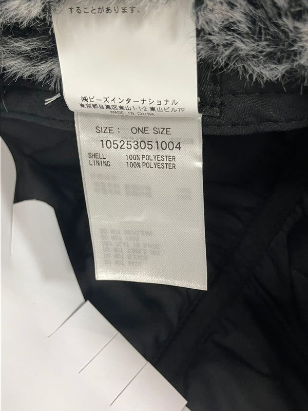 エックスガール X-girl DOG EAR JET CAP ドッグイヤージェットキャップ フライトキャップ 105253051004 帽子 レディース帽子 キャップ ブラック 101hat-189