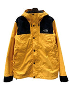 ザノースフェイス THE NORTH FACE MOUNTAIN PARKA マウンテン パーカー ダブルジップ フーディ アウトドア アウター ジャケット 黄 NF0A3BCD ジャケット ロゴ イエロー Mサイズ 104MT-2195