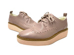 コール ハーン COLE HAAN オリジナルグランド プラットフォーム ウィングチップ オックスフォード W32013 レディース ローファー ピンク 8B 25 601sh-19