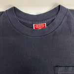 【曜日割引対象外】 ヴィンテージ vintage 90's マルボロ Marlboro LIZARD USA製 ポケット Tシャツ ブラック XLサイズ 201MT-4511 VB