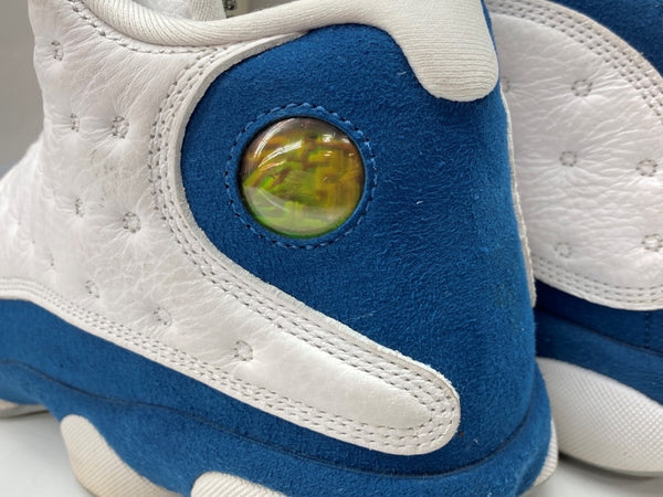 ナイキ NIKE 22年製 AIR JORDAN 13 RETRO FRENCH BLUE エア ジョーダン レトロ フレンチ ブルー AJ13 バスケ シューズ 白 青 414571-164 メンズ靴 スニーカー ホワイト 27.5cm 104S-988